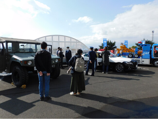 【JAF長野】「第2回 はたらくクルマ大集合 with オートテスト in イオン南松本店」開催