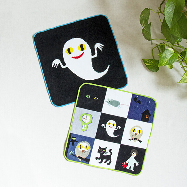 【新発売】絵本ナビのオリジナルグッズに、絵本『ねないこ だれだ』のミニタオル2種が新登場!