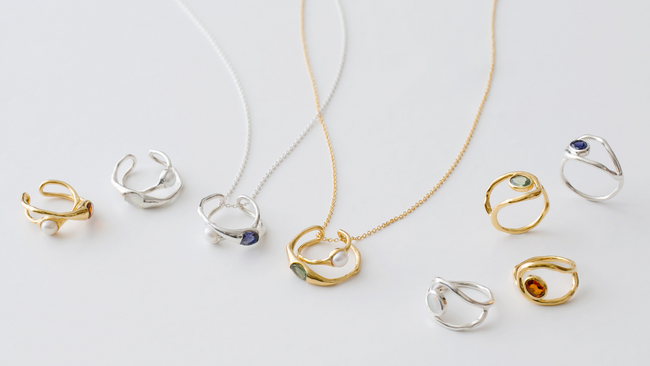 【目標達成】Makuake限定販売・この1アイテムで6WAY！アレンジ力抜群のジュエリー登場【Aperdiem】