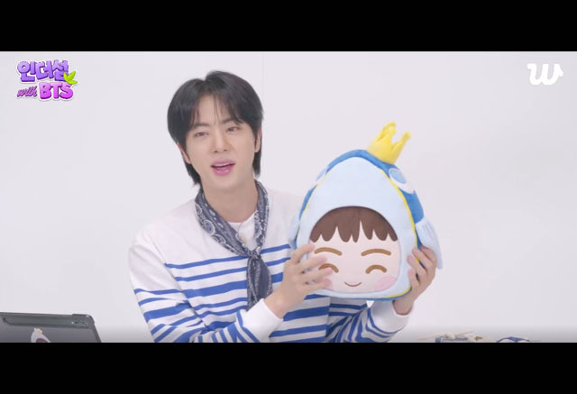 HYBE IM、BTSのJINと楽しむ「BTS Island:インザソム」のライブ放送を無事に終了