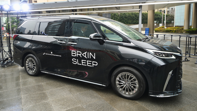 【3/14 世界睡眠デー】「ブレインスリープ タクシー」にプレミアムハイヤーサービス「TOKYO CHAUFFEUR SERVICE」が採用