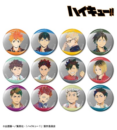 アニメ「ハイキュー!!」のトレーディング Ani-Art 第5弾 メタリック缶バッジの受注を開始！！アニメ・漫画のオリジナルグッズを販売する「AMNIBUS」にて