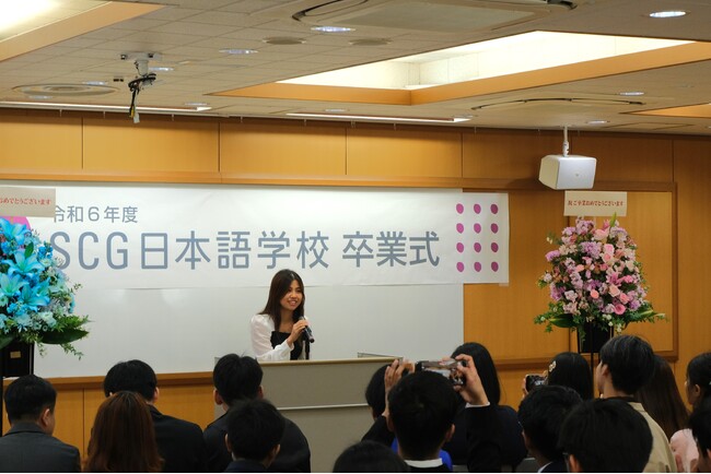 京都 SCG日本語学校が令和6年度卒業式を開催。62名の卒業生が新たな一歩を踏み出す