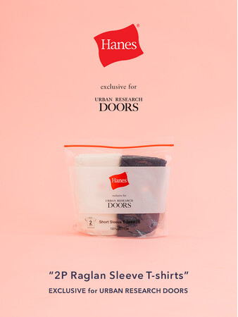 Hanes（ヘインズ） × URBAN RESEARCH DOORSこだわりの別注2パックTEEが登場！