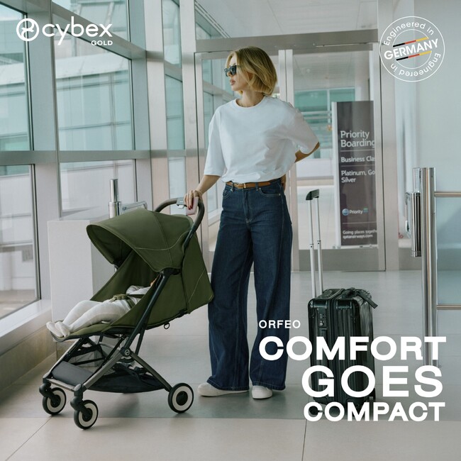 ワンハンドでコンパクトに。CYBEX（サイベックス）のストローラー「ORFEO（オルフェオ）」 のデザインを刷新！