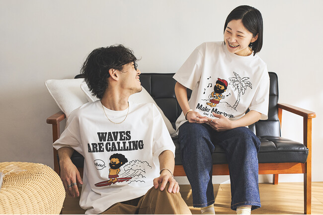 カジュアルブランドQuashから、ひげおじさんで親しまれるMojashのTシャツコレクションが登場！ジェンダーレスに楽しめるユニセックスデザイン