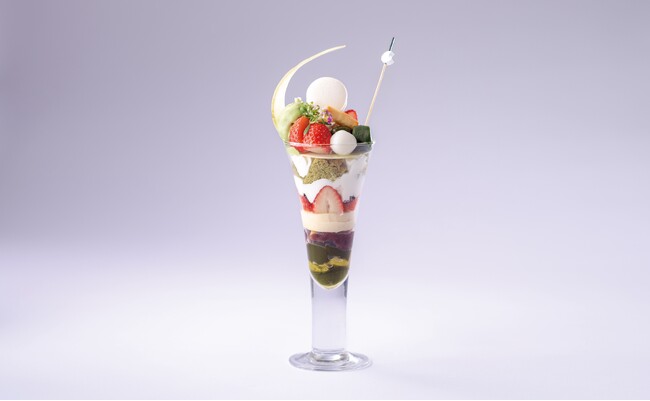 【志摩観光ホテル】新茶の季節ならではの香り高い味わいを楽しむ期間限定スイーツ「伊勢茶パフェ」が登場