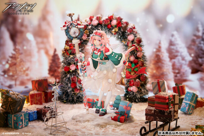 『アークナイツ』より、「ゴールデングロー しあわせの使いVER.」フィギュアが1/7スケールで登場。