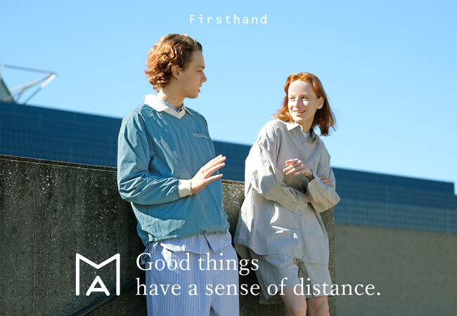 Firsthandのユニセックスアパレルライン〈MA Firsthand(マ ファーストハンド)〉の2025 Spring ＆ Summer はTシャツの定番を超える新たな選択肢を提案。