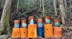 未利用木竹材を活用した「森林 ・地域を元気にするごみ箱 」完成！大阪・関西万博に実装！