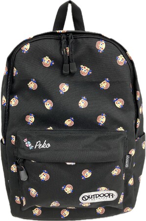 【不二家】いろいろな表情のペコちゃんが楽しめるかわいいデザイン！ Peko×OUTDOOR PRODUCTS 限定アイテム発売