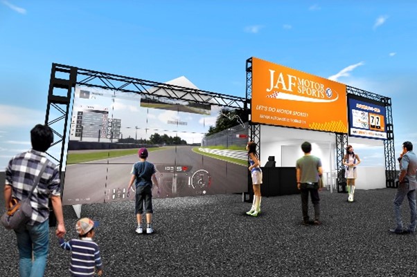 ２０２５ ＦIＡ Ｆ１日本グランプリでＪＡＦが特別体験イベントを開催！ｅモータースポーツでレーサー気分