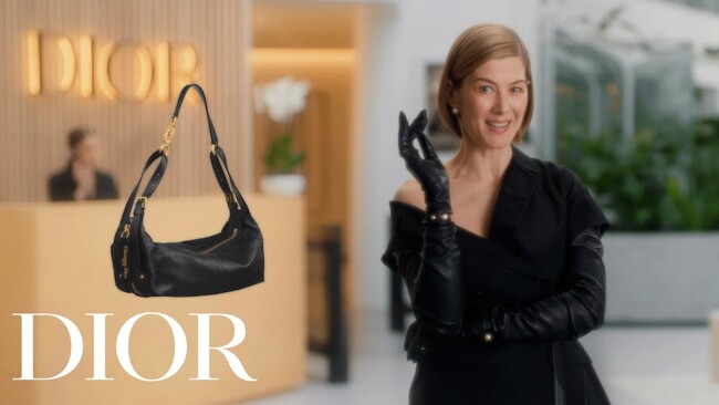 【DIOR】「D-ジャーニー」バッグが登場する、ユニークなパロディ映像を公開