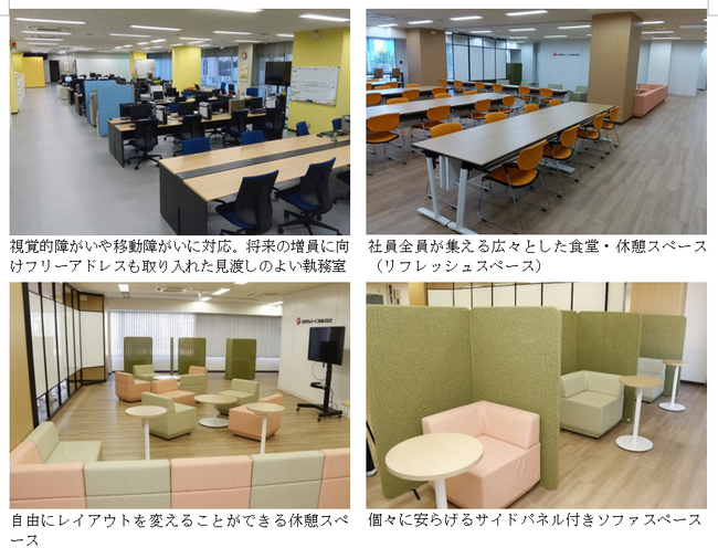 ちばぎんハートフル、障がい者雇用促進のため職場環境を大幅改善