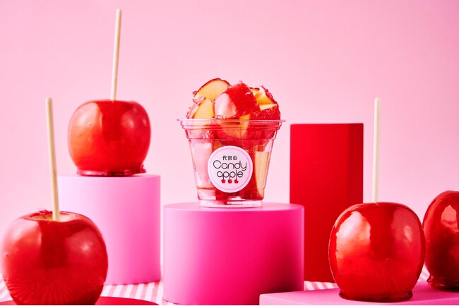 初上陸【イオンレイクタウン】本格りんご飴専門店「代官山Candy apple」が2025年3月28日グランドオープン