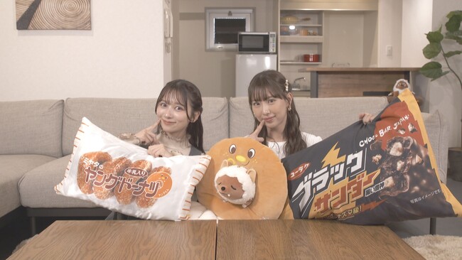 SKE48のセンター・熊崎晴香とSNSの総フォロワー数は250万人以上・人気沸騰中のnanakoななこが“魔法”のレシピに大興奮！「花より団子になにかける？」