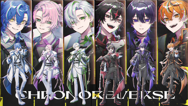2.5次元歌い手グループ「クロノヴァ」、1周年を迎え周年オリジナル曲と新ビジュアルで新たな魅力を解放！