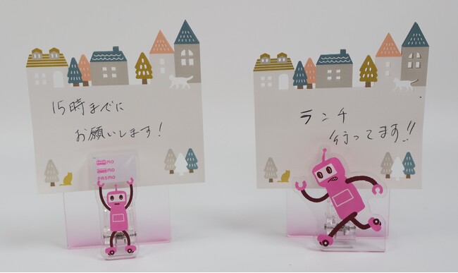 PASMOのロボットグッズ第二弾を発売します!