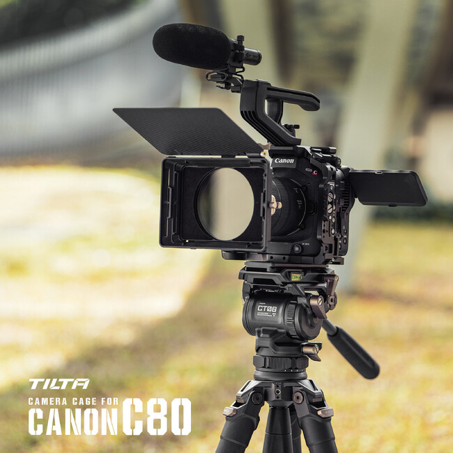 【TILTA新製品】Canon EOS C80専用ケージ発売開始！