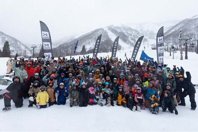 3歳から57歳まで、総勢158名が世代を超えて楽しんだ1日　Burton Mystery Series 3月16日　春雪が舞うエイブル白馬五竜にて開催Burton Mystery Series