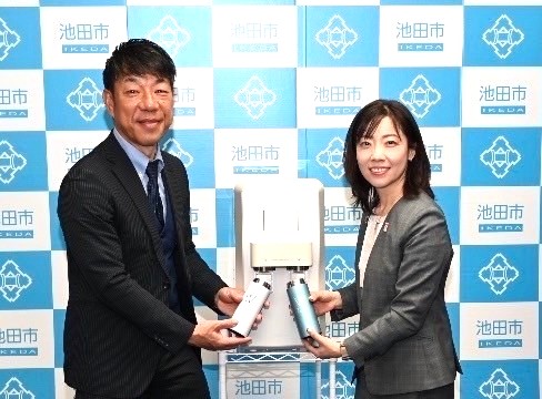 大阪府池田市と「使い捨てプラスチックの削減及び熱中症対策の推進に関する協定」を締結