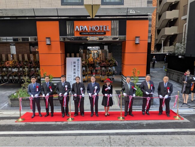 大田区7棟目　アパホテル〈大森駅前東〉 本日開業