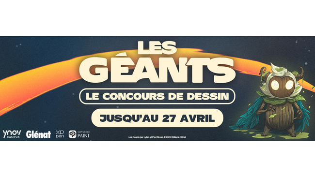 「CLIP STUDIO PAINT」が、フランスの出版社「Glenat」とオンラインデジタルスクール「Bordeaux Ynov Campus」が開催するイラストコンテストに協賛