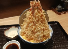 復刻 えび盛りかつ玉丼 復刻 えび盛りかつ玉丼