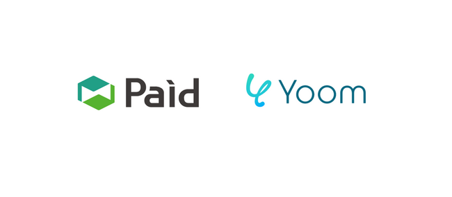 企業間決済「Paid」、ハイパーオートメーションツール「Yoom」と提携