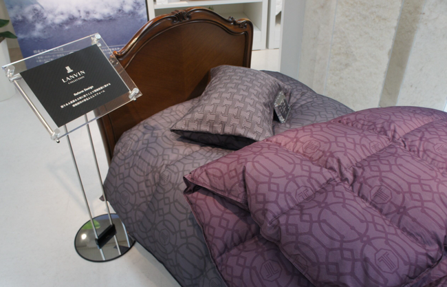 【昭和西川】洗練のヨーロッパブランド「LANVIN COLLECTION」デザインが羽毛リフォームに新登場！羽毛ふとんがエレガントによみがえります