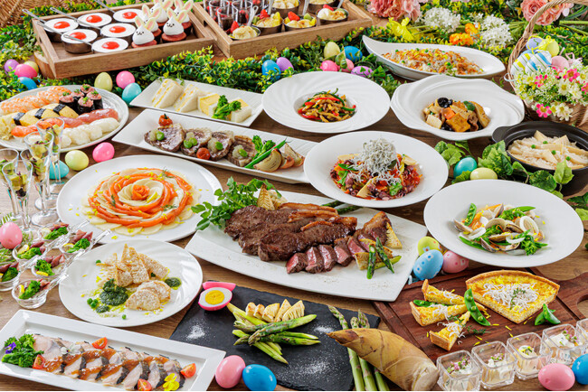 旬の味覚を存分に楽しむ春宵ブッフェ！「スプリングブッフェ＆ゴールデンウィークスペシャルブッフェ」開催！