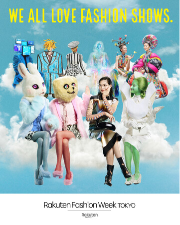 「Rakuten Fashion Week TOKYO 2025 A/W」のシーズンキービジュアルを担当　AIと実写撮影をMIX
