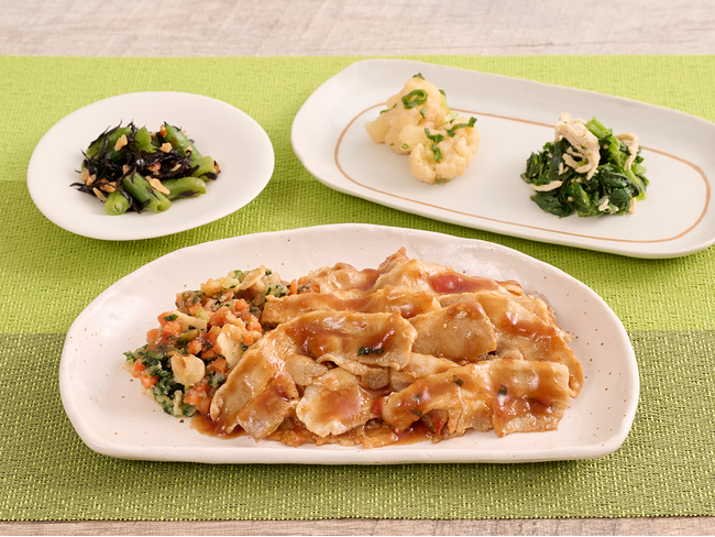 柔らかい豚バラ肉で食べやすくアレンジした「ナッシュ流！豚バラの一口トンテキ」を3月18日（火）から新発売