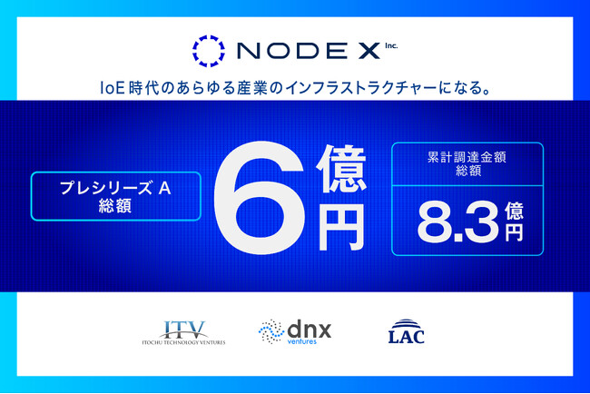 IoT × セキュリティで社会課題を解決するNODE X、プレシリーズA資金調達を実施し累計8.3億円を調達