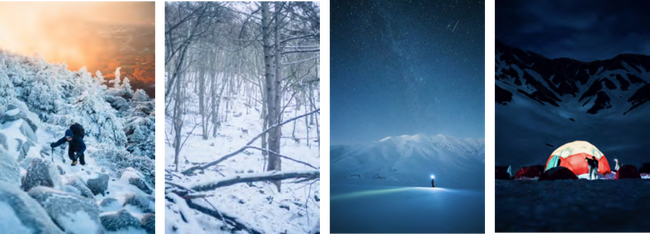 軽井沢のリトリートリゾートししいわハウスにて小林昂祐氏の写真展「SNOW SCAPES」を開催