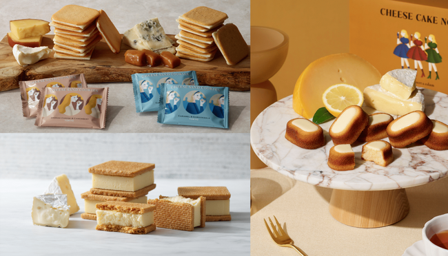 東京発、関東5店舗チーズスイーツ専門店「Now on Cheese♪（ナウ オン チーズ）」鹿児島・山形屋に期間限定登場。チーズの個性をいかした商品をご用意いたしました。
