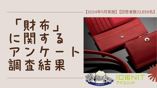 【2024年11月実施】【回答者数22,859名】「財布」に関するアンケート調査結果