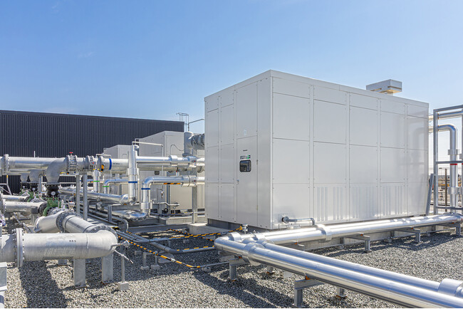 大阪・関西万博の供給処理施設に業務用空調機「吸収式冷凍機（ナチュラルチラー）」を納入
