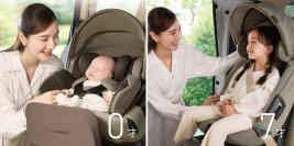 5才児のチャイルドシート使用率は、わずか57.9％(※1)  日本初！(※2)新生児から7才頃まで長く使えるセパレートチャイルドシート『ザ・エス プレミアム』2025年4月中旬 新発売