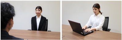 面接や新しい職場への挨拶に最適、好印象を与える身だしなみをサポート
昨年の長袖・半袖シャツの好評を受け「透けない七分袖シャツ」を発売
