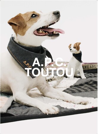 ＜A.P.C.＞あなたの相棒のための、ミニマルなデザインの犬用アクセサリーラインA.P.C. TOUTOU 3月21日より発売