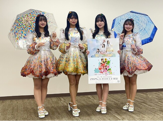 【日本初の取り組みを披露】青森×神戸で伝統工芸の魅力を全国へ～フェリシモが『津軽びいどろの風鈴傘』の記者会見を開催。りんご娘も新曲衣装への採用を発表