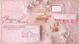 桜をデザインしたチョコレートラスクが登場 桜をデザインしたチョコレートラスクが登場