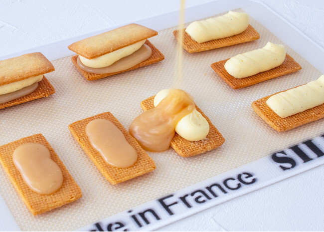 食べるバター専門ブランド「カノーブル」、殿堂入りレシピ「白いバターキャラメルサンドウィッチ」を数量限定で販売