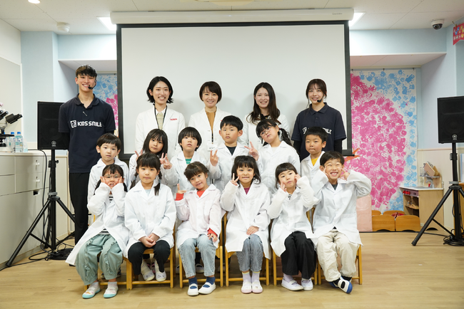 【「げんきな免疫プロジェクト」イベントレポート】認可保育園キッズガーデン・キッズスマイルの園児に向けた体験型学習「健康知育プロジェクト」を実施