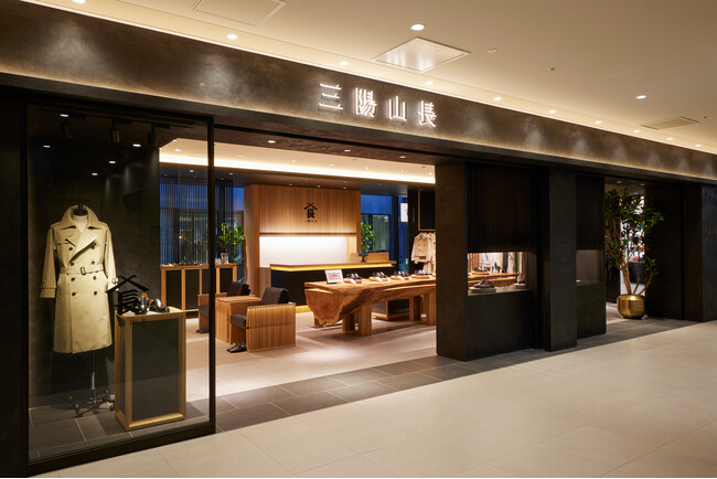 関西初、上質な靴とコートの複合店。「三陽山長 粋」 グラングリーン大阪に3/21(金)オープン
