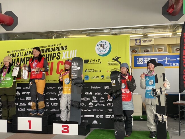 【JWSC国際スノーボード&スケートボード専門学校】学生が全日本スノーボード選手権で躍進！スノーボードクロス＆スロープスタイルで入賞!