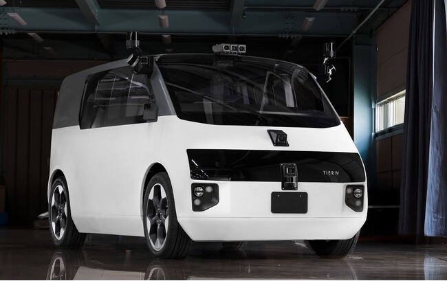 ティアフォー、ロボットタクシーの新型プロトタイプを発表　普及に向けて設計公開へ