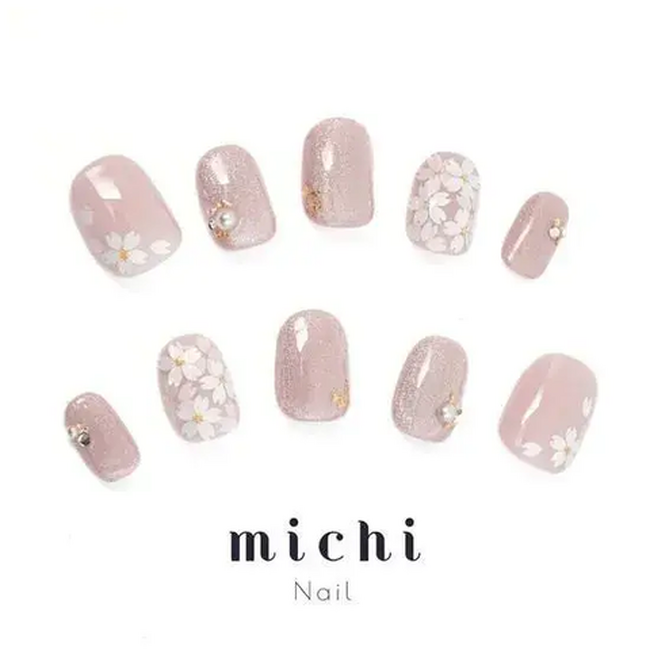 ミチネイルからお花見につけたい桜ネイルが新登場♪