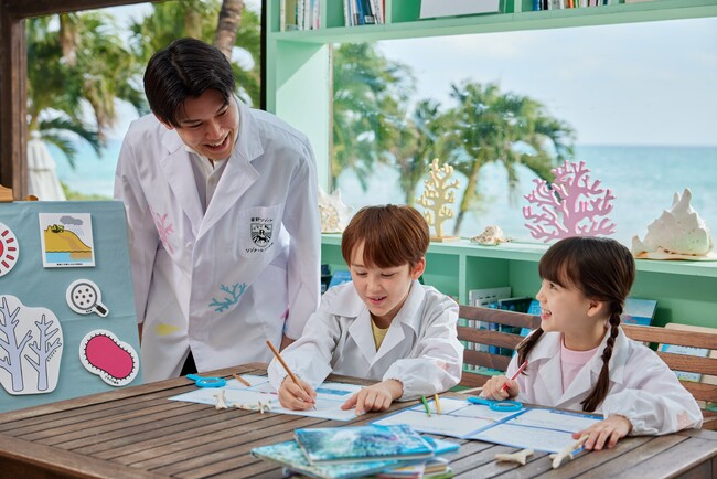 【リゾナーレ小浜島】360種類以上のサンゴが生息する海を舞台に、独自の生態や重要性を学ぶ「珊瑚Academy～夏休みの自由研究～」開催